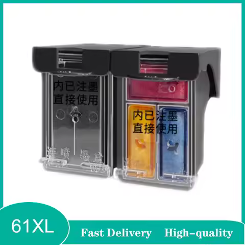 Vilaxh Compatible Ink Cartridge For HP 61XL Ink Cartridge 61 XL For HP Deskjet 1000 J110a1050 1051 1