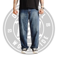 Peter Says Denim - Loose Fit Denim Pants - Bequest Deep Sky