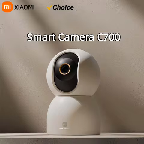 New Xiaomi Smart Camera C700 8MP 4K Ultra HD Low Light Full-color Baby Cry Detection 2-Way Voice Cal