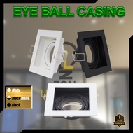 LED Eyeball Light GU10 MR16 Spotlight Bulb Ceiling Lighting Spot Eye Ball Black White Casing Type La