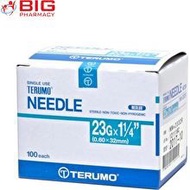 TERUMO Needle 22g or 23g  1 .1/2  inch NN 2332R 10 needles