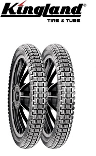 Ban Luar Kingland Semi Trail ( King Pitbull ) 275-17 Dan 250-17 Ring 17 Non Tubeless