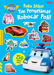 ROBOCAR POLI : BUKU STIKER TIM PENYELAMAT ROBOCAR POLI!