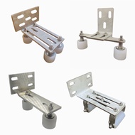 Stainless steel sliding door guide Sliding door clamp on wheel sliding door clamp Wheel Accessories 