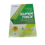 Niso A4 PVC Rigid Sheet 0.2mm Thick 100sheet/pack