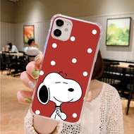 Y-211 Snoopy Silicone TPU Case Compatible for OPPO Reno 5 4 3 6 6Z 4Z 2Z 5F 5Z 2F 4F Pro SE Lite Cov