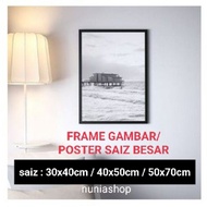 LARGE IKEA FRAME FISBOK & RIBBA (50 X 70 CM / 30 CM X 40CM /40CM X 50CM/61x91cm) PHOTO Frame /POSTER