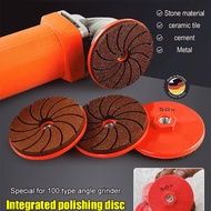 [Smooth Finish] Heavy Duty Integrated Abrasive Disc for Angle Grinder Abrasive Disc/Metal Grinding D