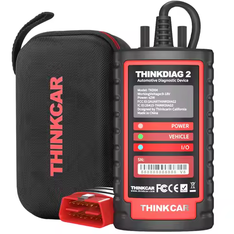 THINKCAR Thinkdiag 2 Ediag Plus Automotive Tool OBD2 Scanner CAN FD Bidirectional 15 Reset All Syste