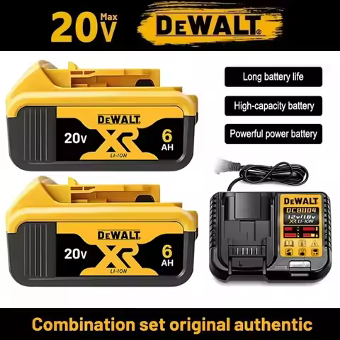 Original DEWALT battery 20V/60V 6-9.0Ah rechargeable Li-Ion battery ,DCD805，Dewalt tool battery, cha
