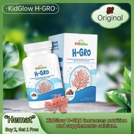 New：KidGlow H-GRO Nutritional Calcium Booster H Grow HGrow HGro Kid Glow 30's Chewable/KidGlow H-GRO