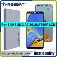 6.0'' Super AMOLED LCD For Samsung A7 2018 A750 SM-A750F A750F LCD Display With Touch Screen Assembl