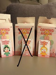 全新 Crybaby 眼淚工廠 哭鴨哭鴨/哭娃哭娃 毛絨掛件