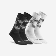 QUECHUA Warm Hiking Socks SH500 Mid 2 Pairs