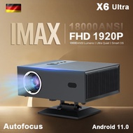 Fintex MAX 25000 Lumen Máy Chiếu Mini LT5 Siêu Nét 1500ANSI 8k Chiếu Phim Dạy Học Bluetooth Âm Thanh