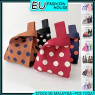 ( READY STOCK ) knitting KOREA FASHION TOTE EU FASHION HOUSE 1380