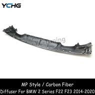 F22 F23 MP Style Carbon Fiber Rear Bumper Diffuser Lip For BMW 2 Series F22 F23 M Sport 228i 230i M2