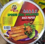 FAT & THIN SPRING ROLL RICE WRAPPER 250GRAMS