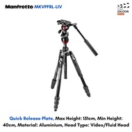 Manfrotto MVKBFRL-LIVE Befree Live Tripod with Video Head