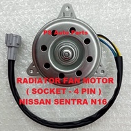 Nissan Sentra Radiator Fan Motor Sentra Fan Motor - Socket - 4 Pin - Sentra Kipas Motor Nissan Sentr