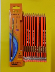Hộp chì 2b 12 cây chì Nhật Bản Aimee hiệu Todo Suyo