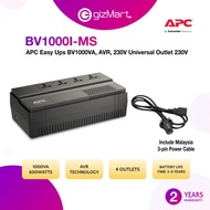 APC BV1000I-MSX Easy Ups BV1000VA, AVR, 230V Universal Outlet 230V