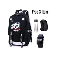 EVOS esport boys' backpack - Cool elementary and kindergarten school backpack - EVOS logo men's back