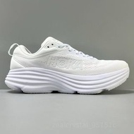HOKA ONE ONE Bondi 8 白色跑步鞋