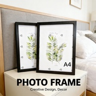 A4 Frame Black Shatterproof Horizontal Ikea Wood Photo Composite A3 Vertical