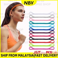 NBV Colourful Headband Silicone Non Slip Sport Men Women Cotton Running Gym Fitness Sweat Work Out 0