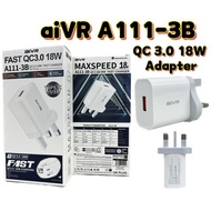 aiVR A111-3B Charger Power Adapter Qualcomm 3.0 18w Fast Charger