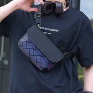 Messenger Shoulder Messenger Bag Men's Shoulder Bag Diamond Fashion Chest Bag Handsome Backpack Men'
