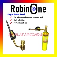 RobinOne Single Barrel Torch Welding Torch Brazing Torch Hand Torch Welding Head Single Torch