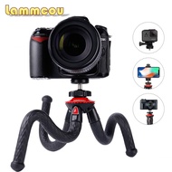 Lammcou Octopus Flexible Phone Camera Tripod compatible with Mobile Phone Holder &amp; GoPro Adapter