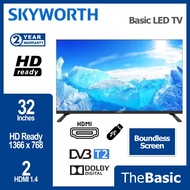 [LOWEST PRICE IN SARAWAK] SKYWORTH 32STD2100 32" LED BASIC TV