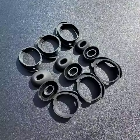 Eartips and Ear Wings for Bose Big Shark 3/Small Shark 2 QuietComfort Ultra Headphones Silicone Ear 