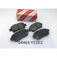 Toyota Front Disc Brake Pad - Toyota Vios (NCP42) / Altis 1.6/1.8 ZZE121/122 - 04465-YZZE2