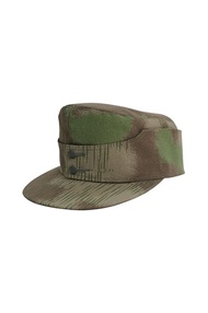 Marsh Sumpfsmuster 44 with Splinter Color Camo M43 field cap