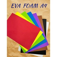 Eva Foam Size A4| 20x30cm | 1 paket mix colour | Kad Busa EVA | Sponge Foam | Arts & Craft | Seni & 