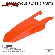 JFG บังโคลนหลังสำหรับแข่ง KTM SX SX-F XC XC-F 125 250 300 350 500อุปกรณ์มอเตอร์ไซค์