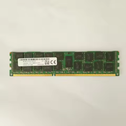 1PCS MT36KSF2G72PZ-1G6E1HF For MT RAM 16G 16GB 2RX4 DDR3L PC3L-12800R 1600 Memory High Quality Fast 