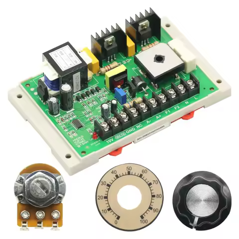 HHD6-G PWM Motor Speed Controller Input AC220V Output DC 0-220V 1200W -10~+65C Adjustable Electrical