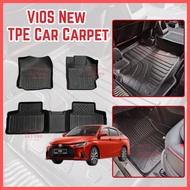 Vios 2023-2026 MAGIC MAT 5D TPE Carpet Car Mat Karpet Kereta