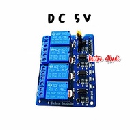 Optocoupler 4 Channel Relay Module DC 5V / DC 12V