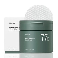 Anua Heartleaf 77% Clear Pad 160ml A Gentle Exfoliating Toner Pad (70pads)