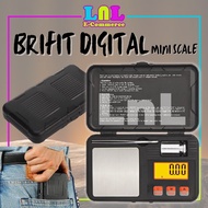 LNL Portable Pocket Mini Weighing Scale Digital Kitchen Dacing Timbang Penimbang Digital Emas Gold B