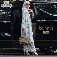 Set Outer Celana Olivia by Sanita Hijab