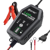 HTRC 6V 12V 3000mA Automatic Battery Charger Maintainer for Car Motorcycle Trickle Lithium LiFePO4 L