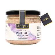 Le Spa Himalayan Pink Salt Body Scrub with Lavender 300g (Cruelty-Free)