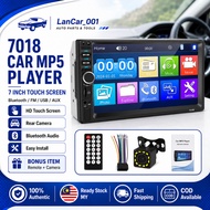 Car MP5 Player 7018B 7 Inch Double Din Car Radio Stereo Touchscreen Bluetooth Car Stereo USB/SD/TF/A
